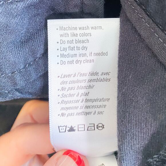 Paige Rhiannon Black Cotton Jumpsuit Anthropologie - Picture 9 of 9